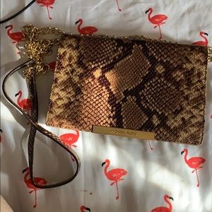 Michael Kors Bags - Michael Kors JetSet Travel Python Embossed Leather Michael Kors Bags - Michael Kors JetSet Travel Python Embossed Leather